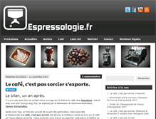 Tablet Screenshot of espressologie.fr